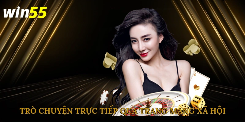 Trò chuyện trực tiếp qua trang mạng xã hội